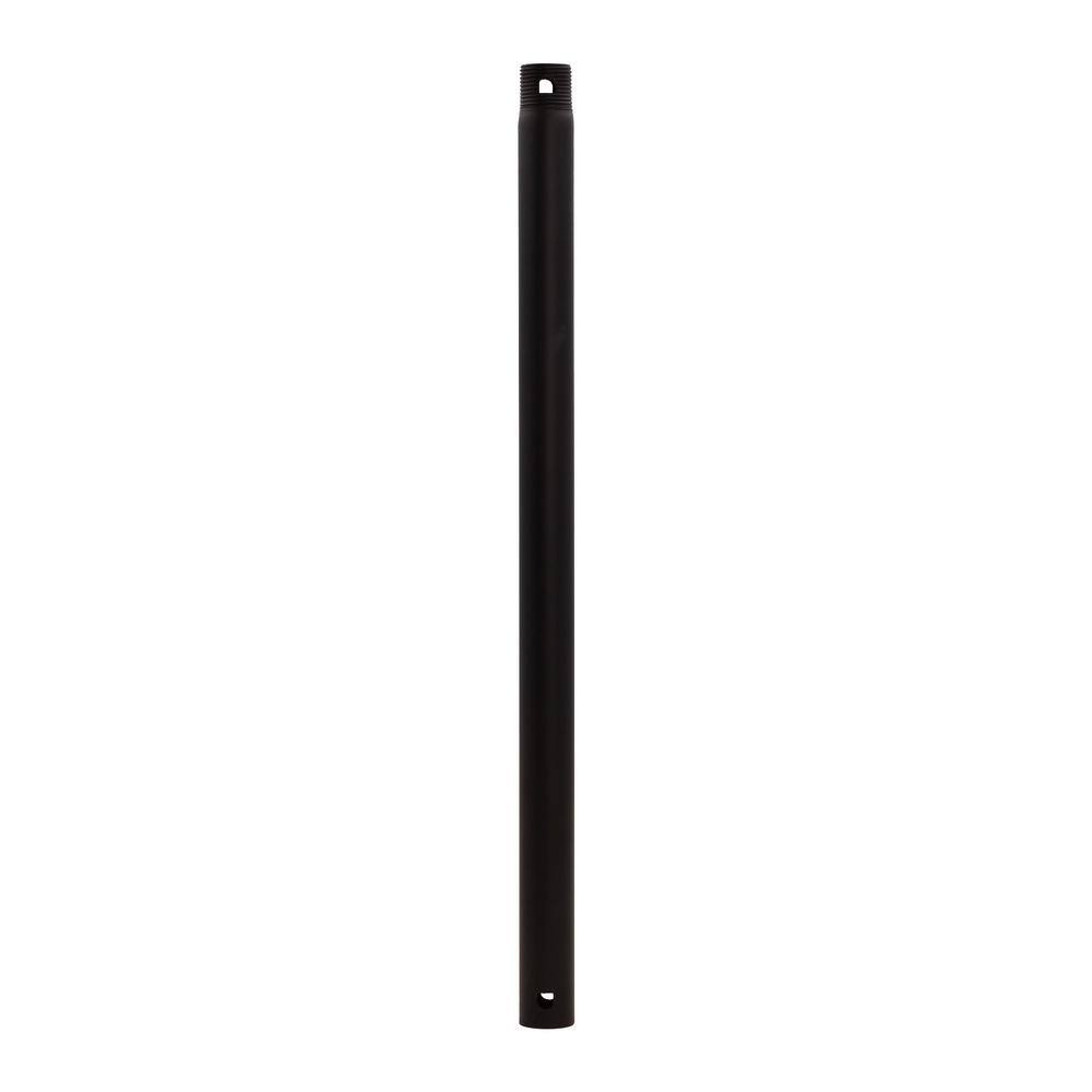 72 in. Matte Black Ceiling Fan Extension Downrod for 16 ft. Ceilings - Hercitys