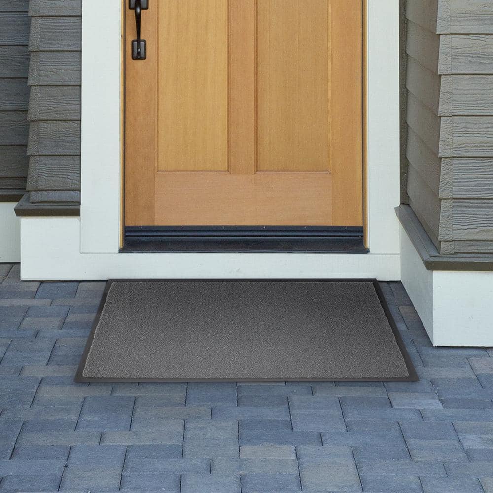 Toledo Grey 36 in. x 48 in. Commercial Floor Mat - Hercitys