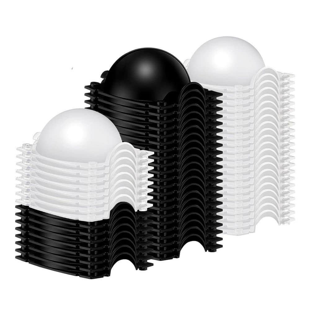 Air Layering Propagation Kit 30-Piece Reusable Half Black Transparent Grafting Ball Pods Plant Rooting Grafting Box - Hercitys