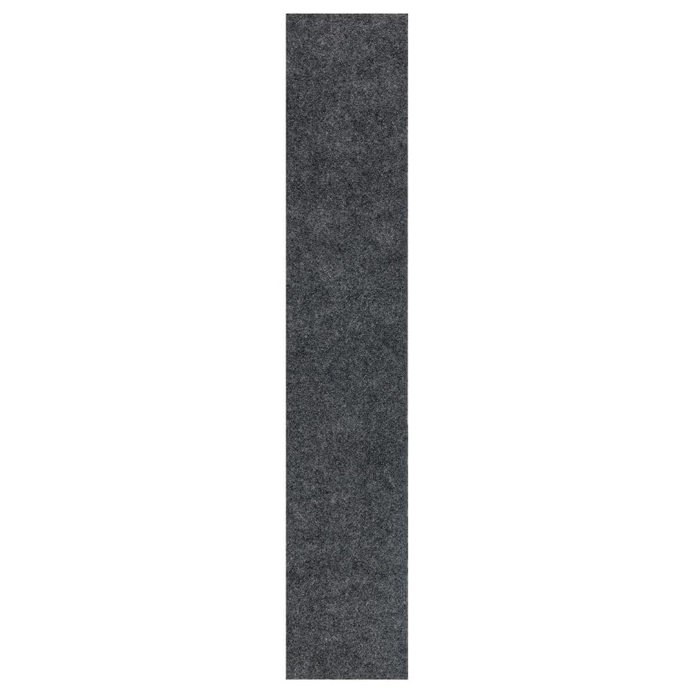 Peel ‘N Stick Sky Gray 24 in. W x 144 in. L Stair Runner 24 sq. ft. - Hercitys