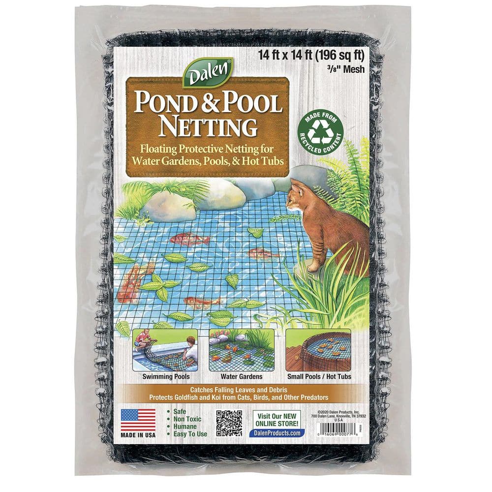 Pond & Pool Netting 14 ft X 14 ft - Hercitys