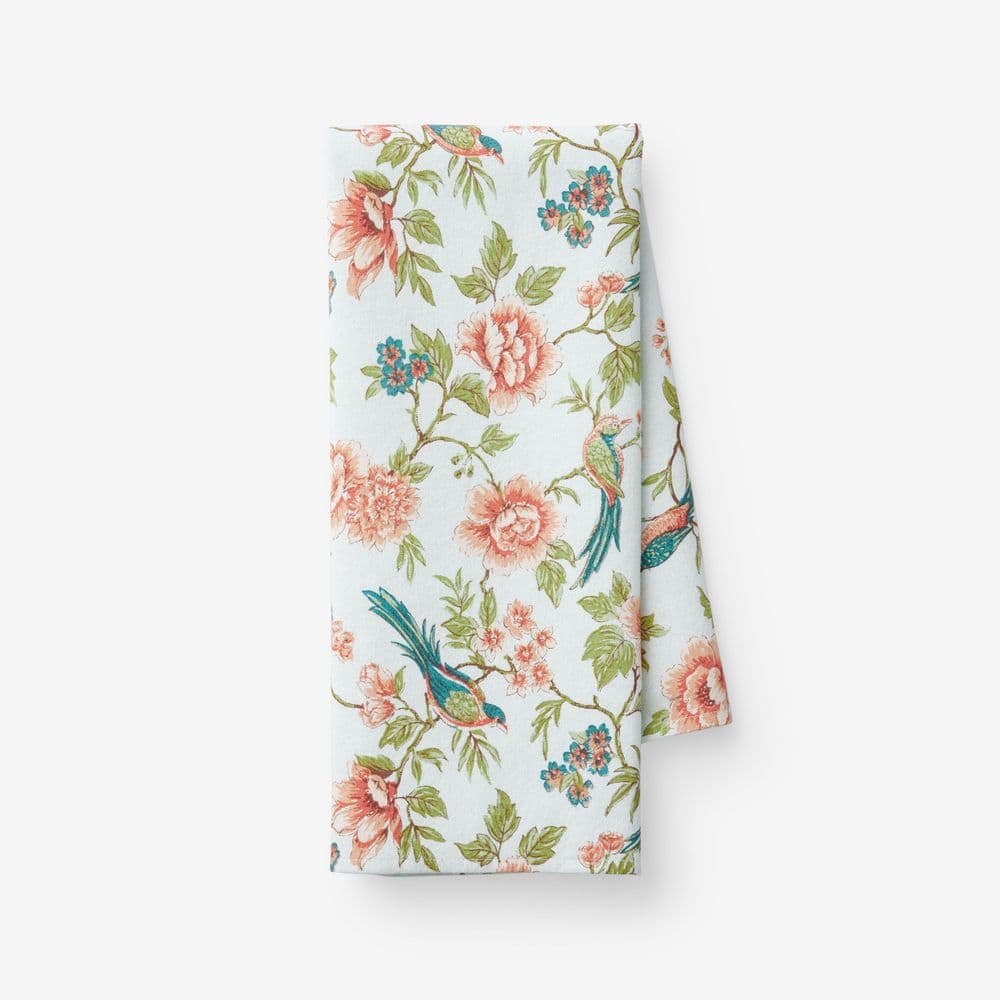 Company Cotton Spring Birds Green Tea Towel - Hercitys