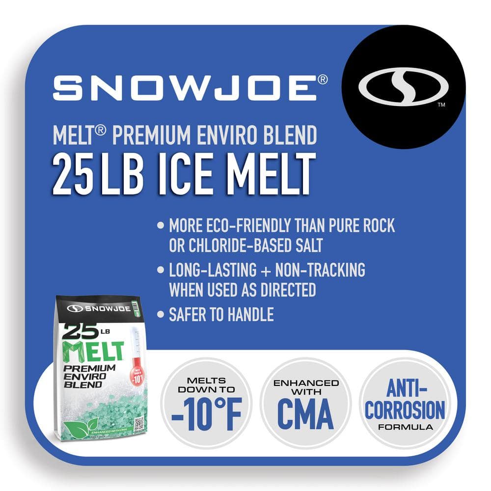 Melt 25 lb. Premium Enviro Blend Ice Melter with CMA - Hercitys