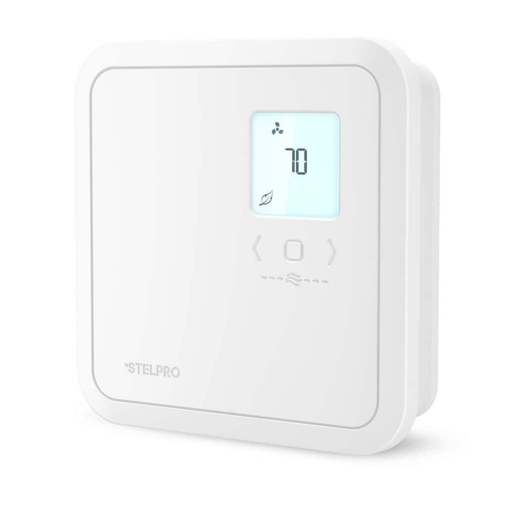 Digital Non-Programmable Thermostat for Fan Heaters in White - Hercitys