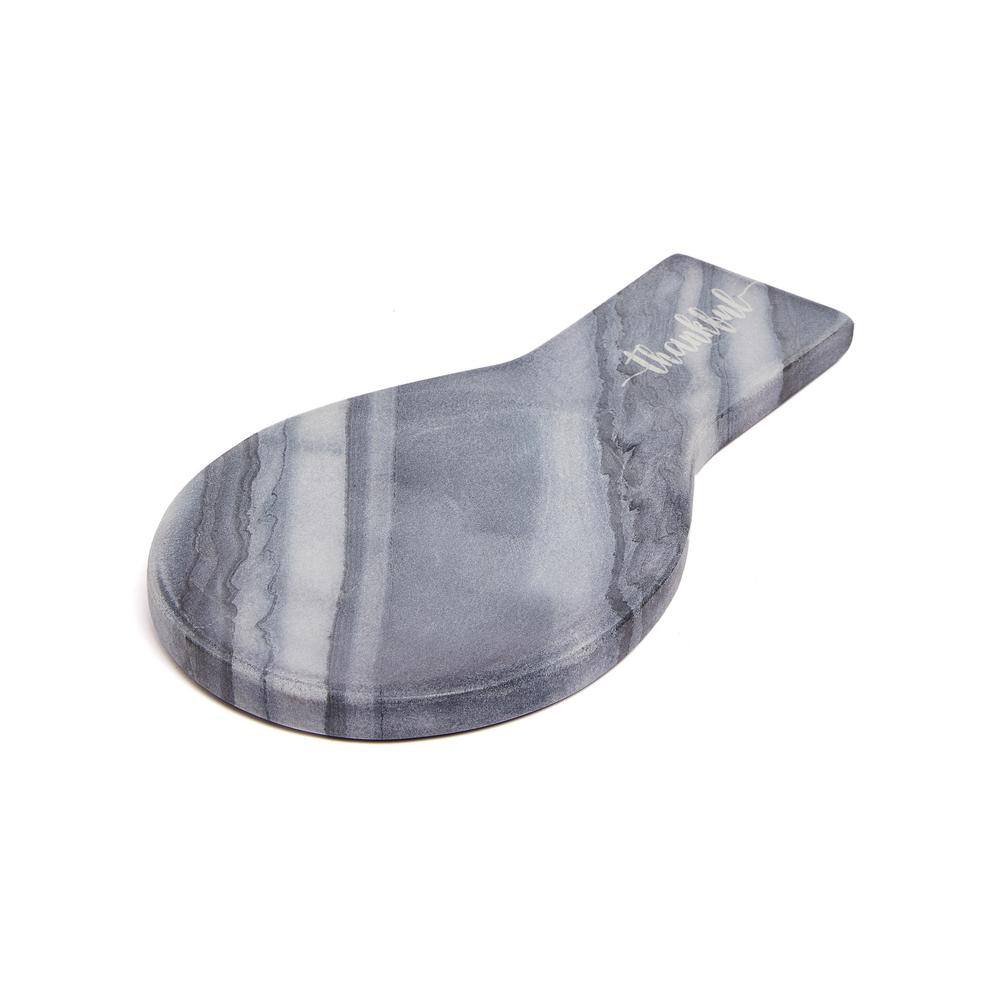 Marble Collection Marble Engraved Spoon Rest - Hercitys