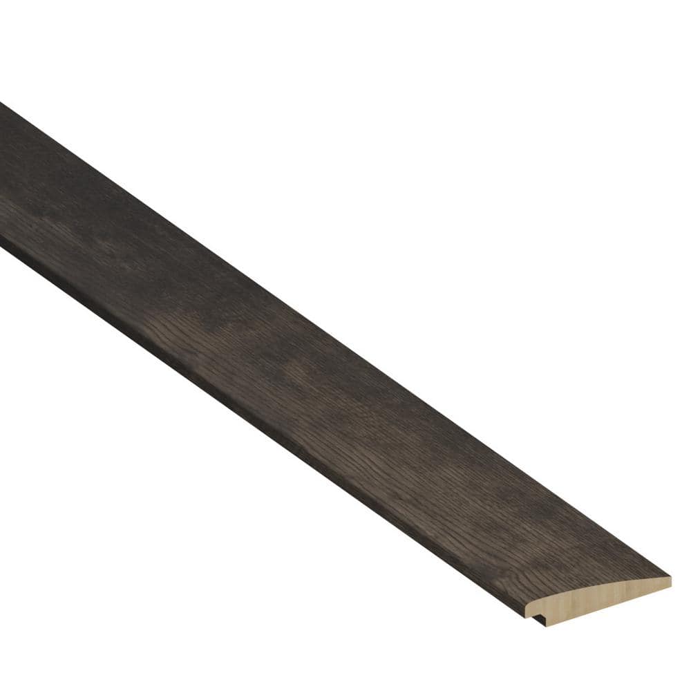 Derlin Oak 0.43 in. T x 1.49 in. W x 78 in. L Luxury Reducer Molding Trim - Hercitys