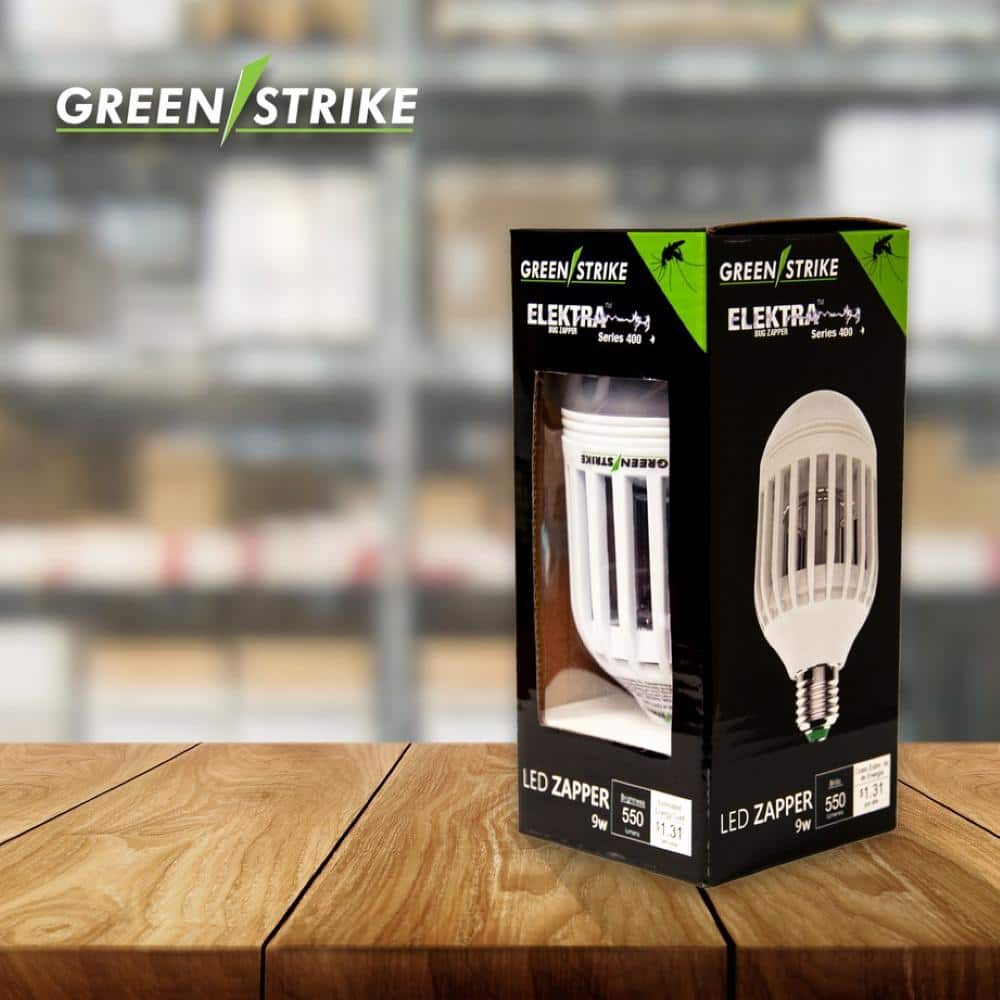 Greenstrike LED Flying Insect Zapping Light Bulb - Hercitys