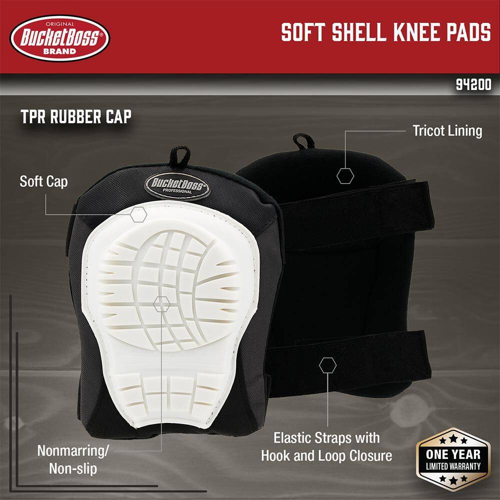 Soft Shell Knee Saver Work Knee Pads (1-pair) - Hercitys