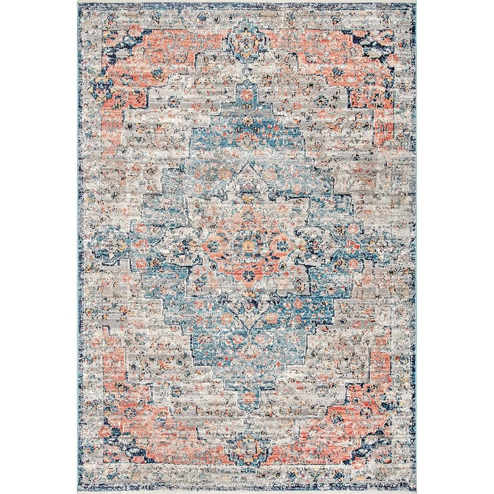 Celeste Persian Vintage Multi 5 ft. x 7 ft. Area Rug - Hercitys
