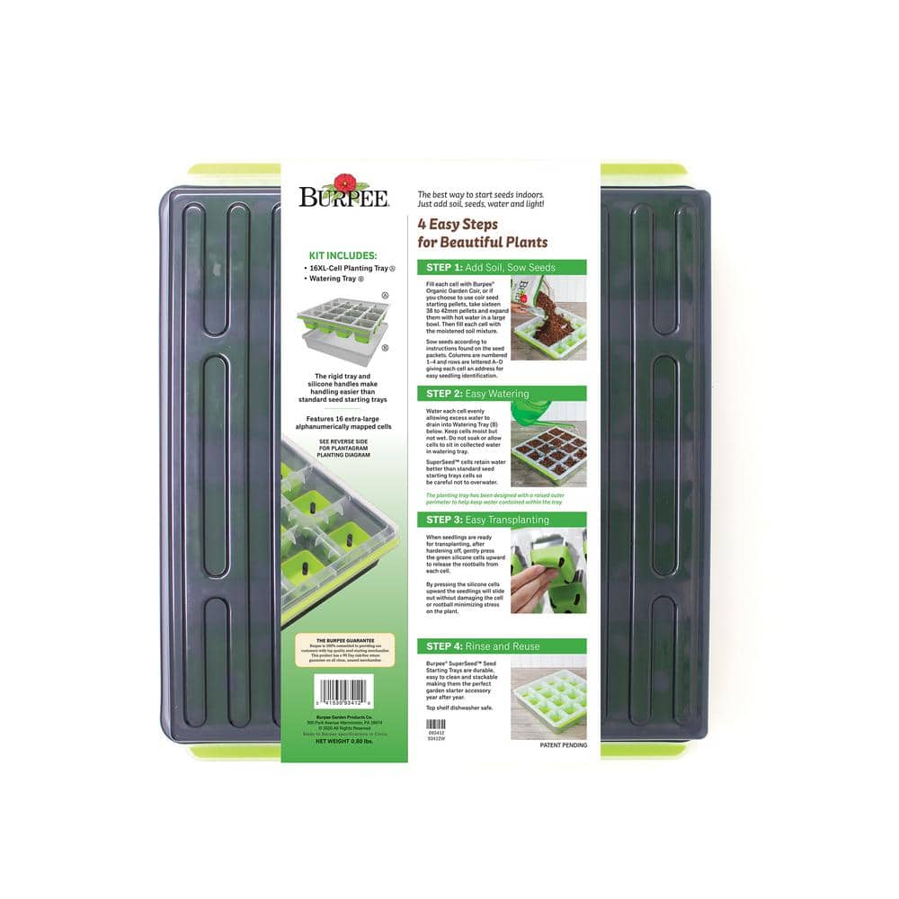 SuperSeed Seed Tray 16XL Seed Starting Tray - Hercitys