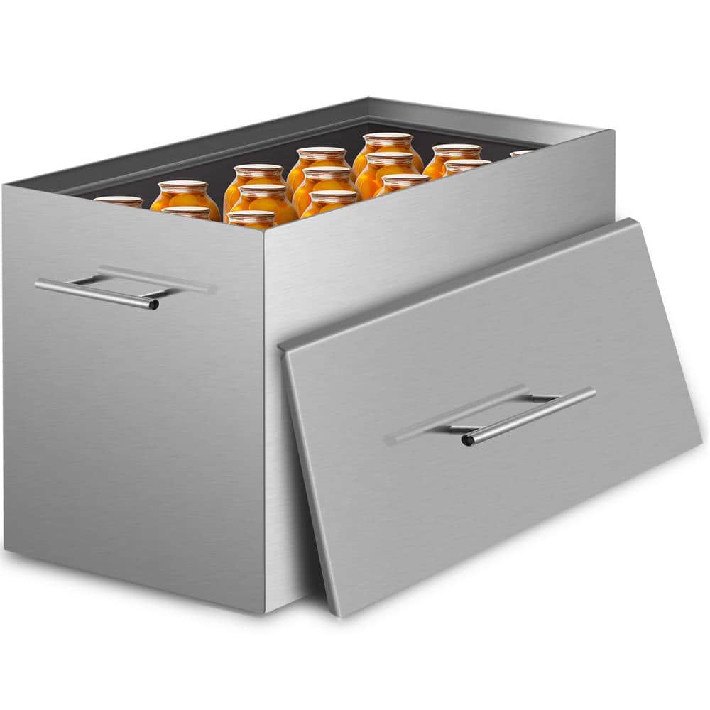 Water Bath Canner 15 qt. Stove Top Canner Pot Boiling Water Canners with 2 Canning Racks 304 Food Grade Stainless Steel - Hercitys