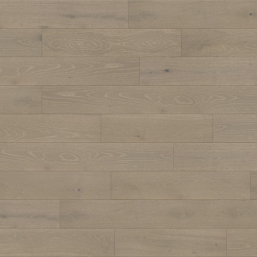 Bright Andover 1/2 in. T x 7.5 in. W Tongue and Groove Wire Brushed Engineered Hardwood Flooring (31.09 sq.ft./case) - Hercitys
