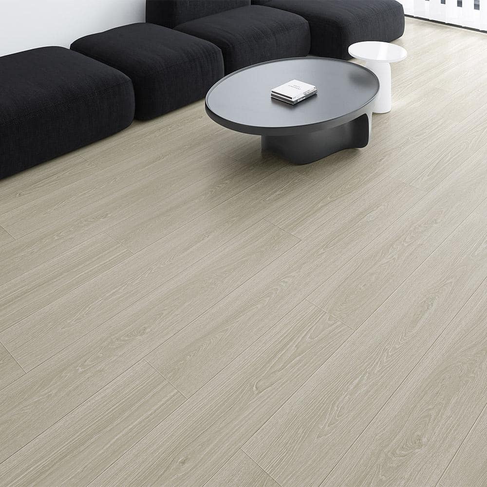 Classic Chateau 13 mm T x 7.6 in. W Waterproof Laminate Wood Flooring (17.73 sq. ft./Case) - Hercitys