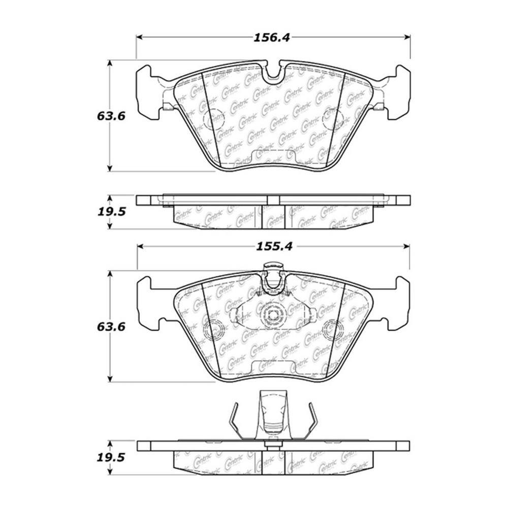 Disc Brake Pad Set - Hercitys