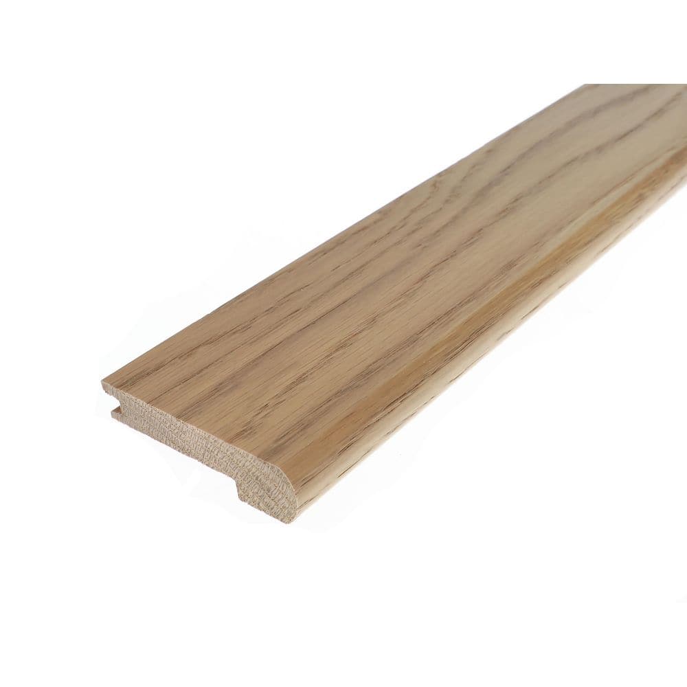 Karan 0.5 in. Thick x 2.78 in. Wide x 78 in. Length Matte Hardwood Stair Nose - Hercitys