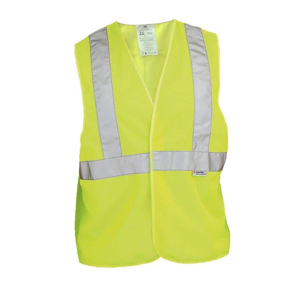 High-Visibility Yellow Reflective Personal Safety Vest (Case of 6) - Hercitys