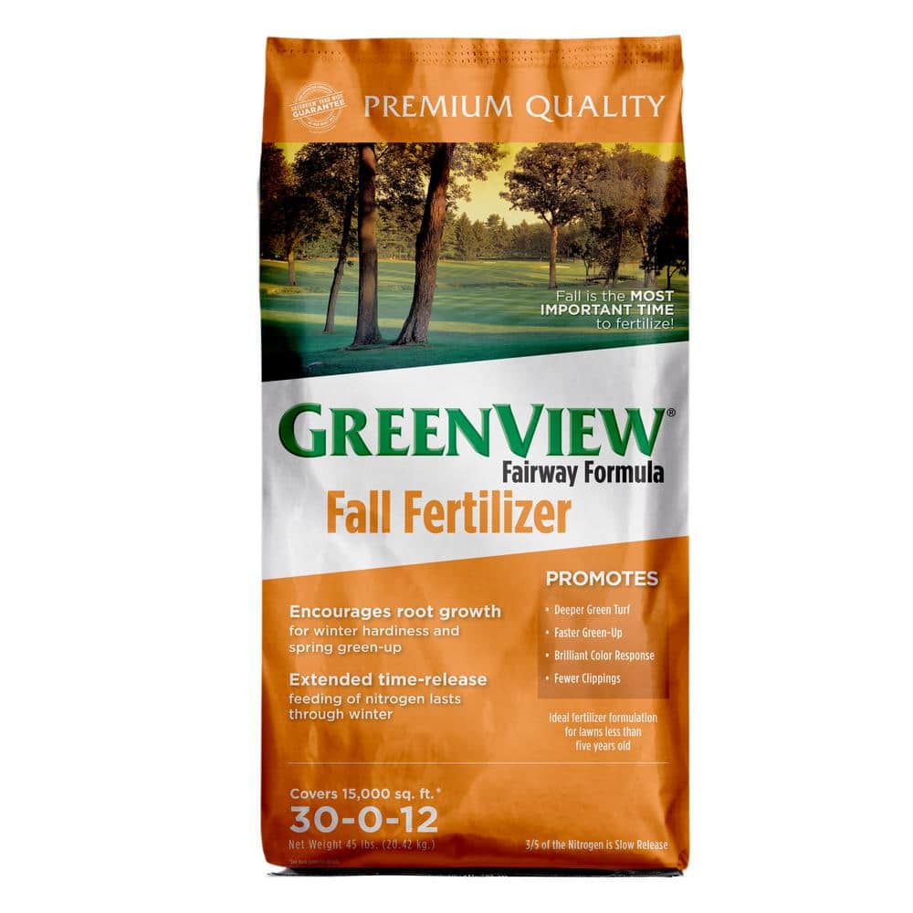 Fairway Formula 45 lbs. 15,000 sq. ft. Fall Lawn Fertilizer (30-0-12) - Hercitys
