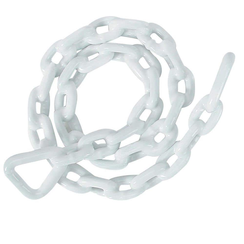Vinyl-Coated Galvanized Steel Anchor Chain – White - Hercitys