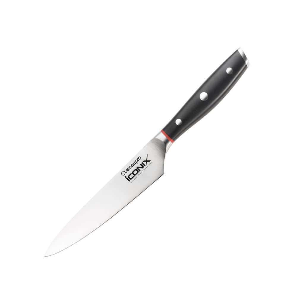 ICONIX 5 in. Steel Full Tang Utility Knife - Hercitys