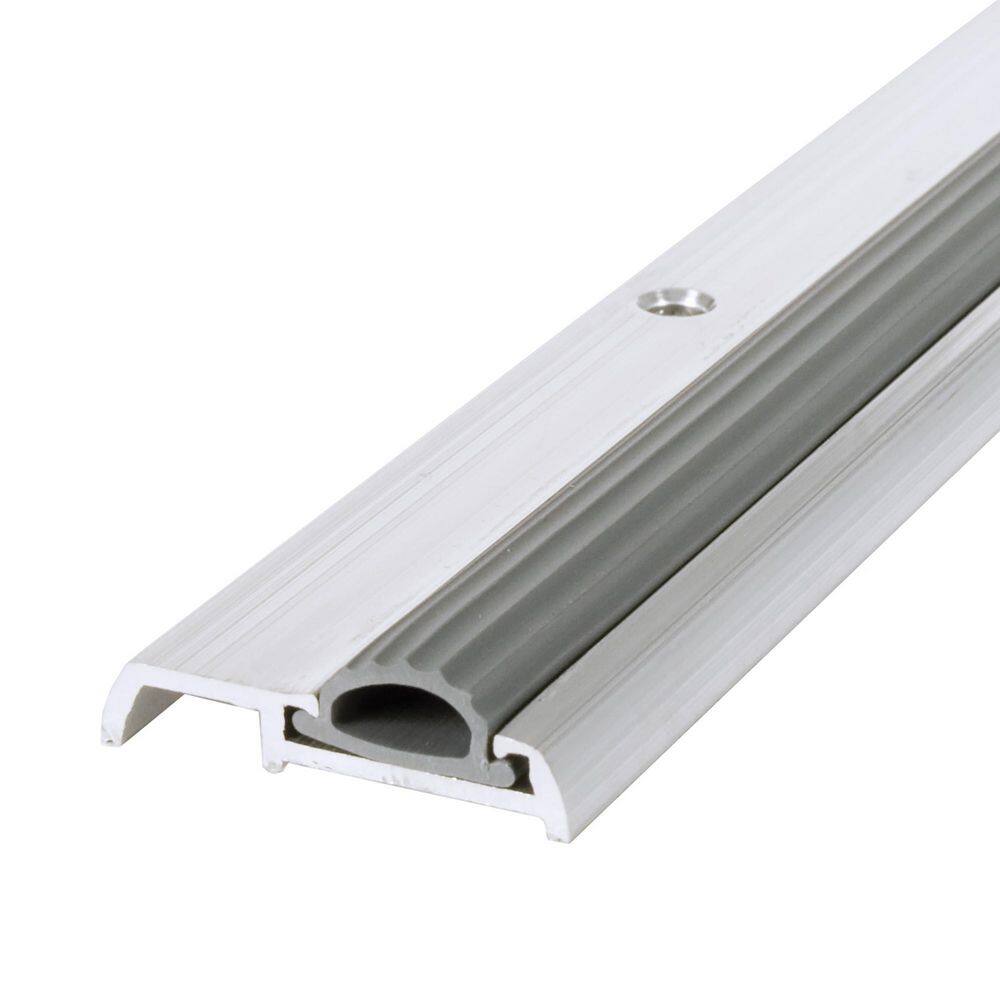 Low Mini 1-3/8 in. x 32 in. Aluminum Threshold with Vinyl Seal - Hercitys