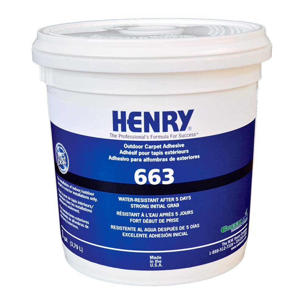663 Series 1 Gal. Outdoor Carpet Floor Adhesive - Hercitys