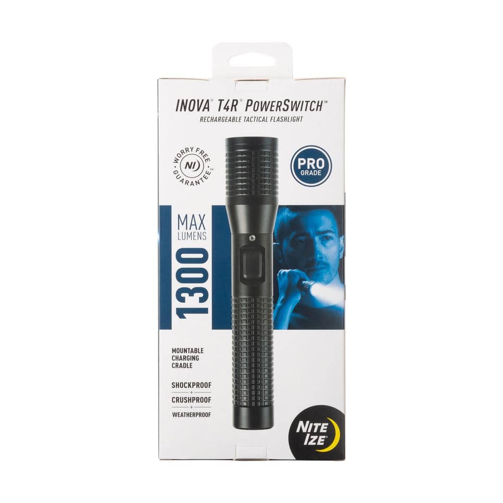 Inova T4R PowerSwitch Rechargeable Tactical Flashlight - Hercitys
