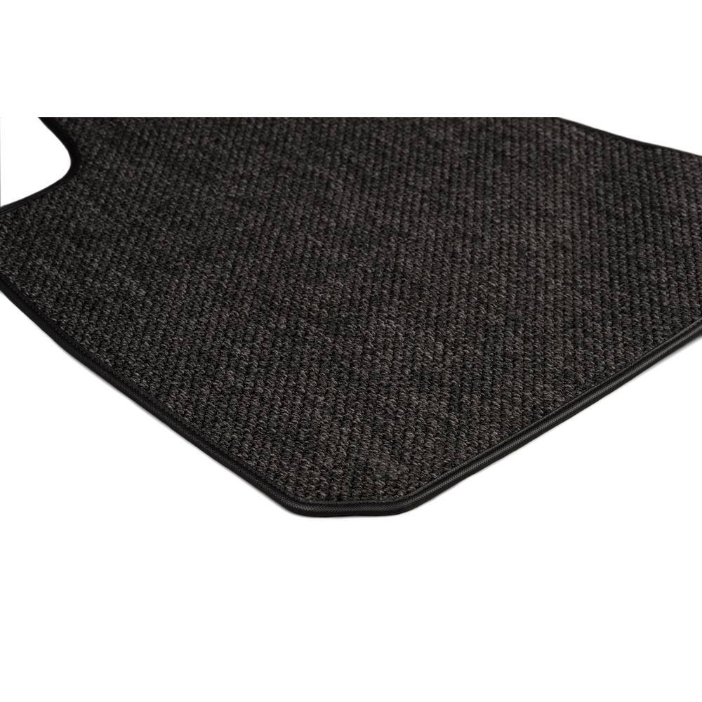 Tesla Model X (5-Passenger) Charcoal All-Weather Textile Car Mats, Custom Fit for 2016-2020 – Carpet Car Mats (3-Piece) - Hercitys
