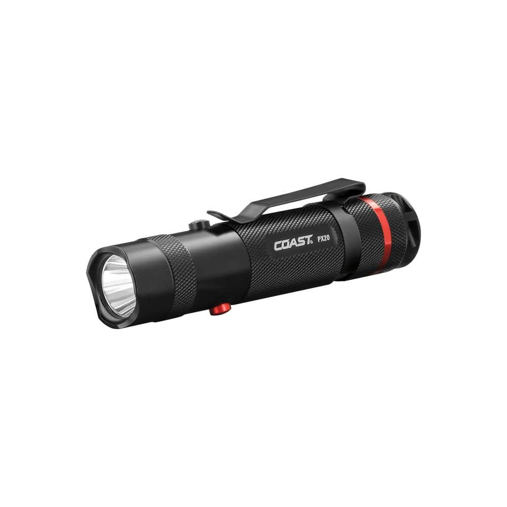 PX20 315 Lumens Dual Color (White and Red) LED Flashlight - Hercitys