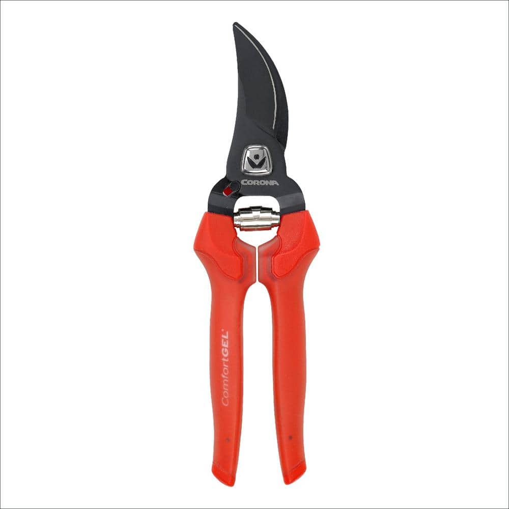 ComfortGEL 2.625 in. High Carbon Steel Blade with Full Steel Core Handles Bypass Hand Pruner - Hercitys