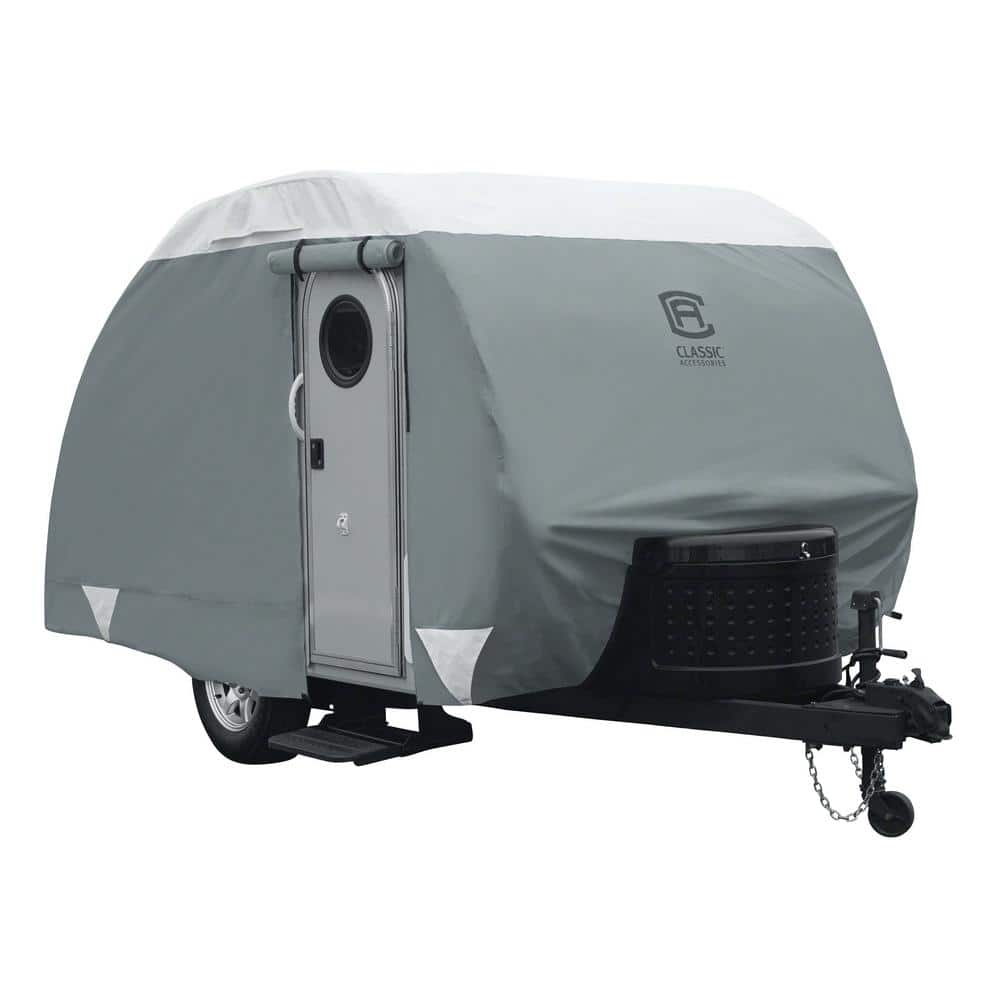 PolyPro III 150 in. L x 75 in. W x 75 in. H Teardrop Trailer Cover - Hercitys