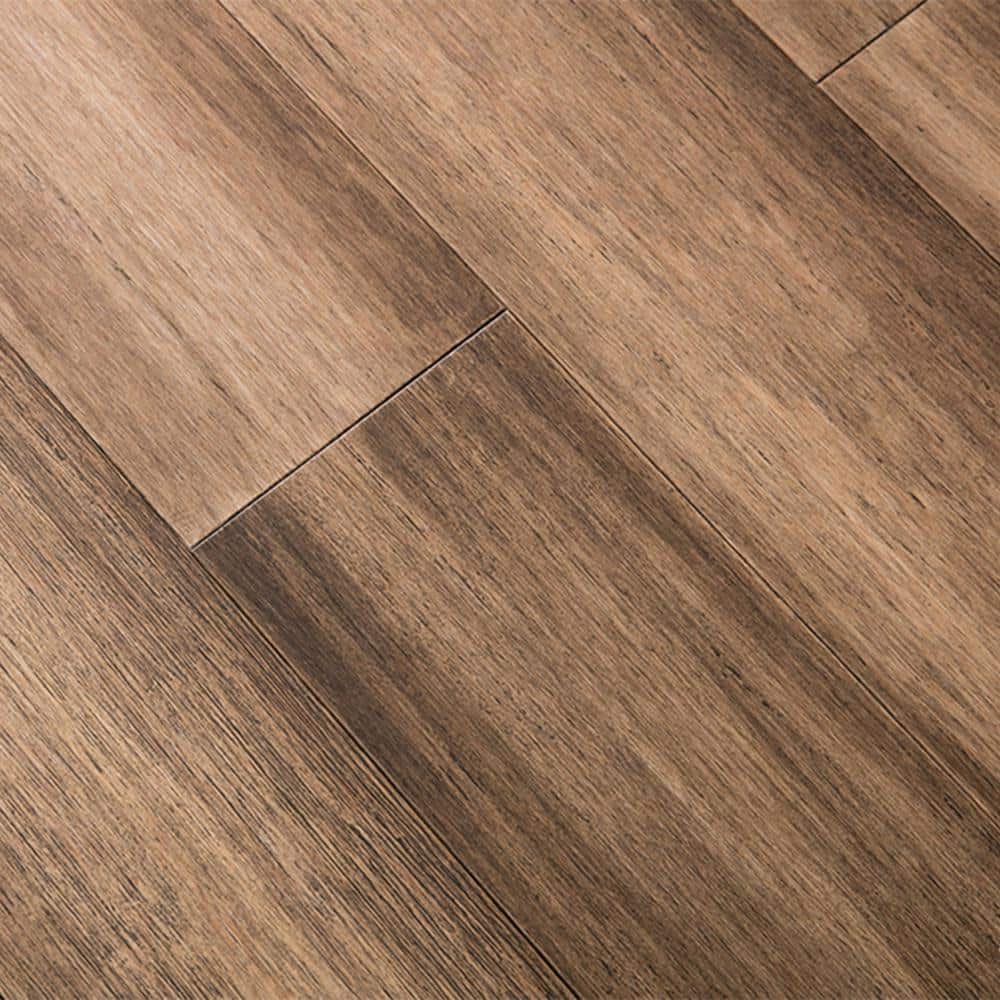 Strand Woven Old Vintage 1/2 in. T x 5 in. W x 73 in. L Tongue and Groove Engineered Bamboo Flooring (19.92 sq.ft./case) - Hercitys