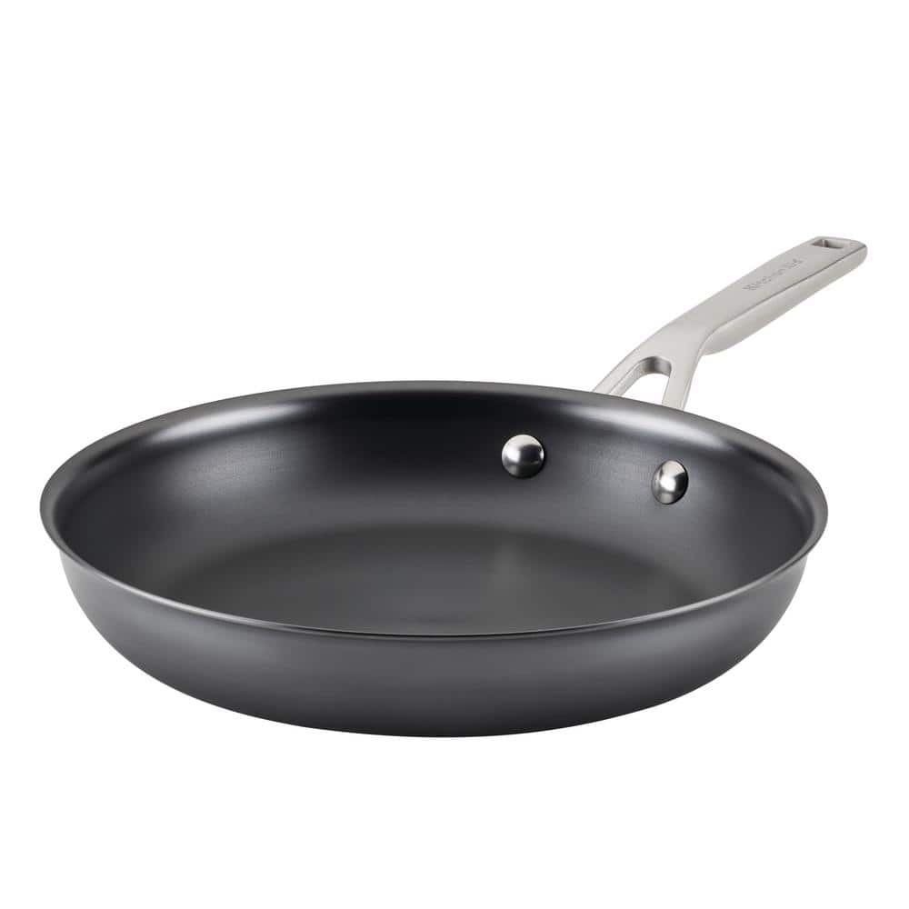NITRO Carbon Steel 10 in. Carbon Steel Skillet in Gray - Hercitys