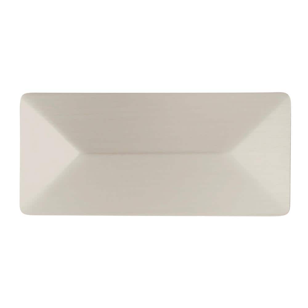 Bungalow 2-5/16 in. x 1-1/16 in. Diameter Satin Nickel Cabinet Knob (10-Pack) - Hercitys