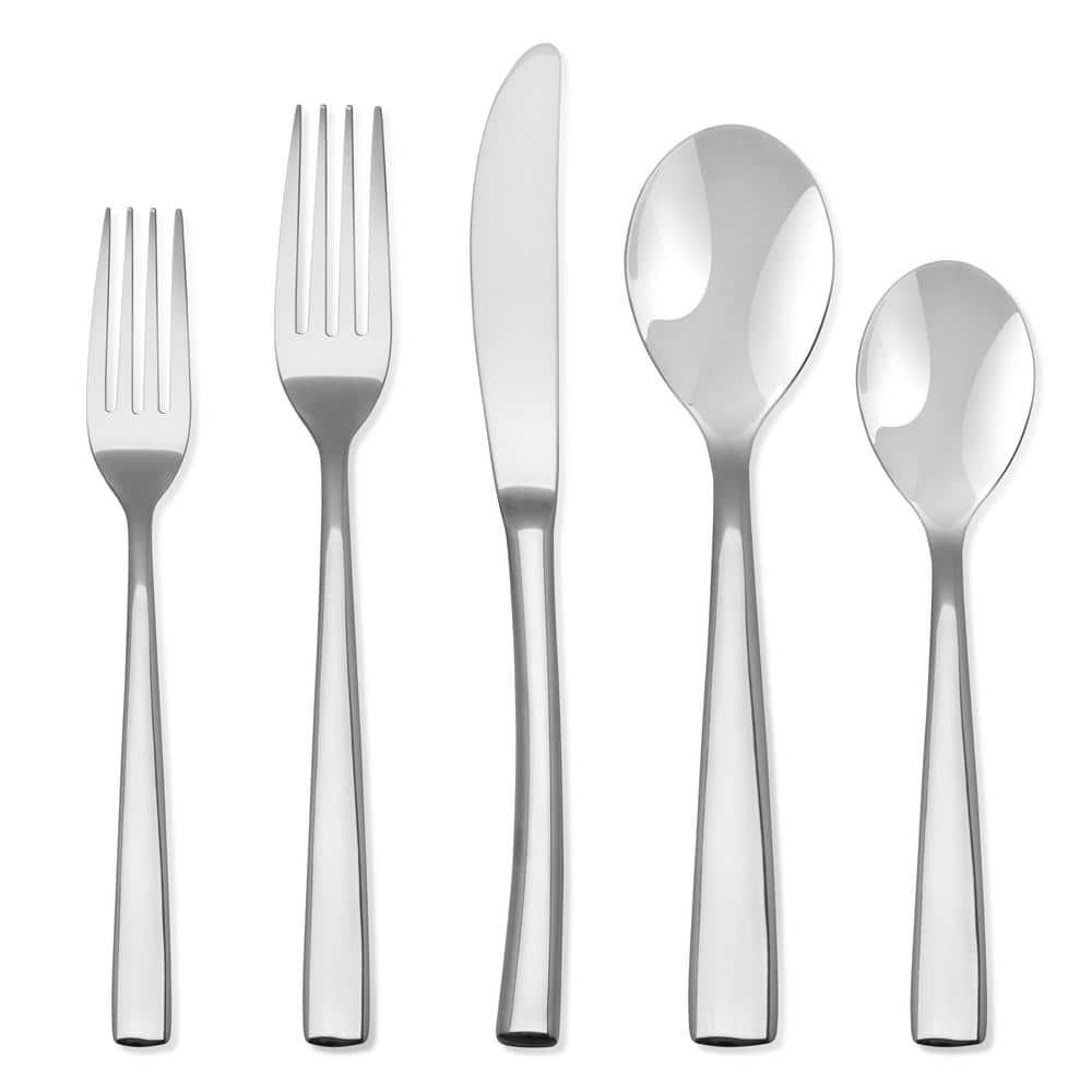 Totem 20 Piece 18/0 Stainless Steel 18/0 Flatware Set (Service for 4) - Hercitys