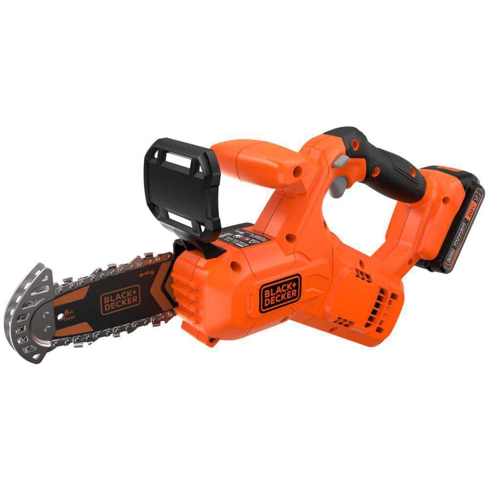 6 in. 20-Volt Maximum Lithium-Ion Pruning Electric Battery Chainsaw with 1.5Ah Battery and Charger - Hercitys