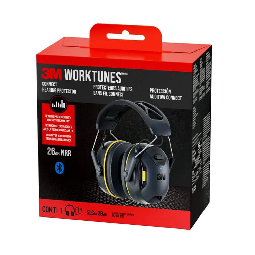 WorkTunes Connect Wireless Hearing Protector with Bluetooth Technology - Hercitys