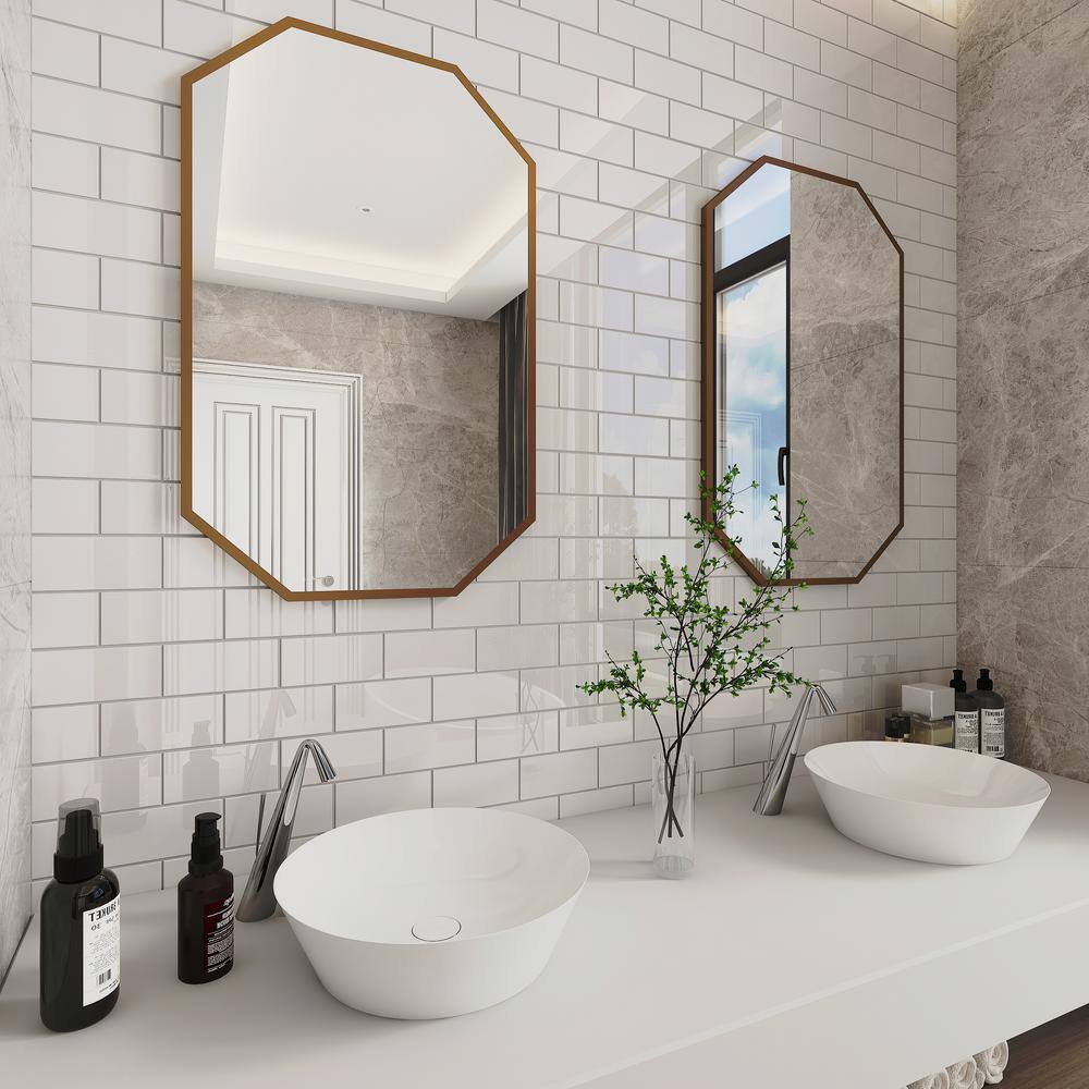 Agreeable Gray 3 in. x 6 in. x 8mm Glass Subway Wall Tile (5 sq. ft./Case) - Hercitys