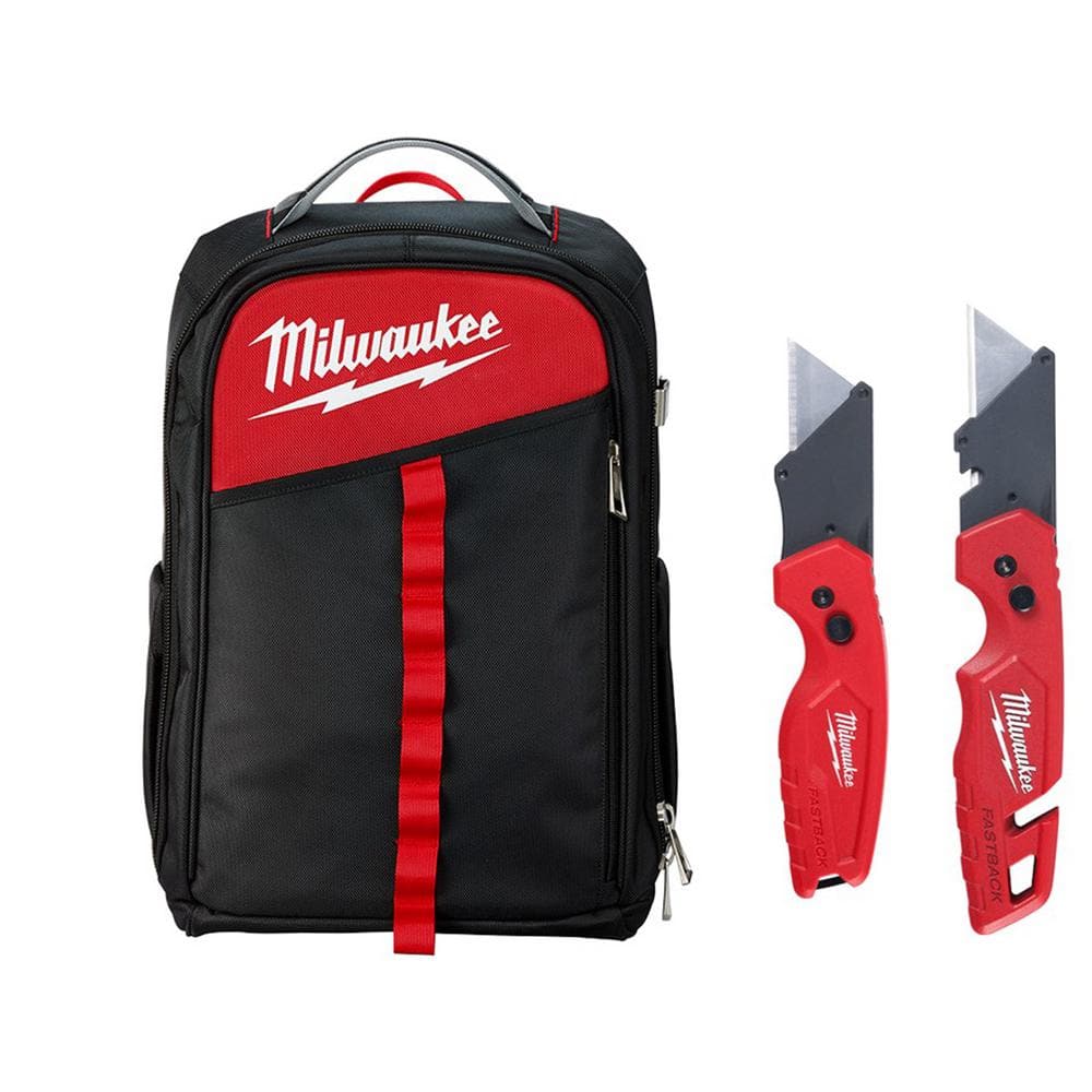 Low Profile Backpack with Fastback Knives (2-Pack) - Hercitys