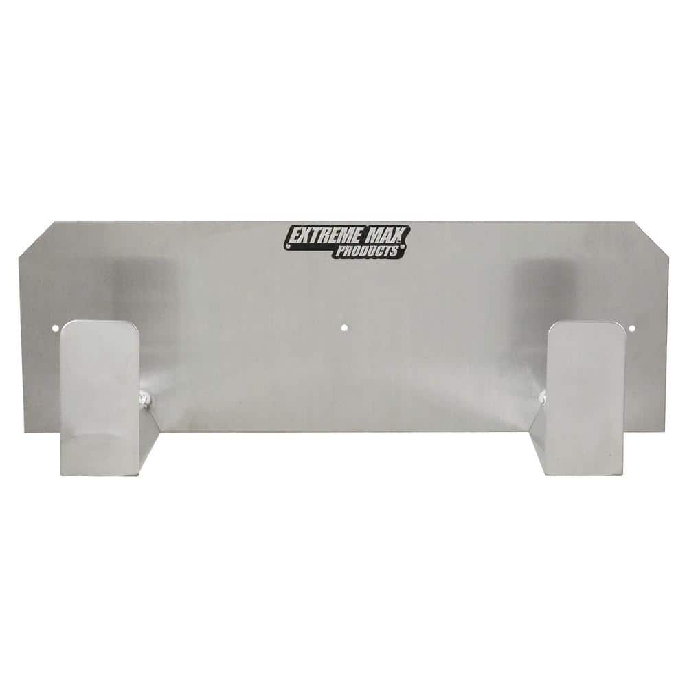Dual Helmet Hanger Aluminum Storage Rack Organizer for Enclosed Race Trailer, Shop, Garage, Storage - Hercitys