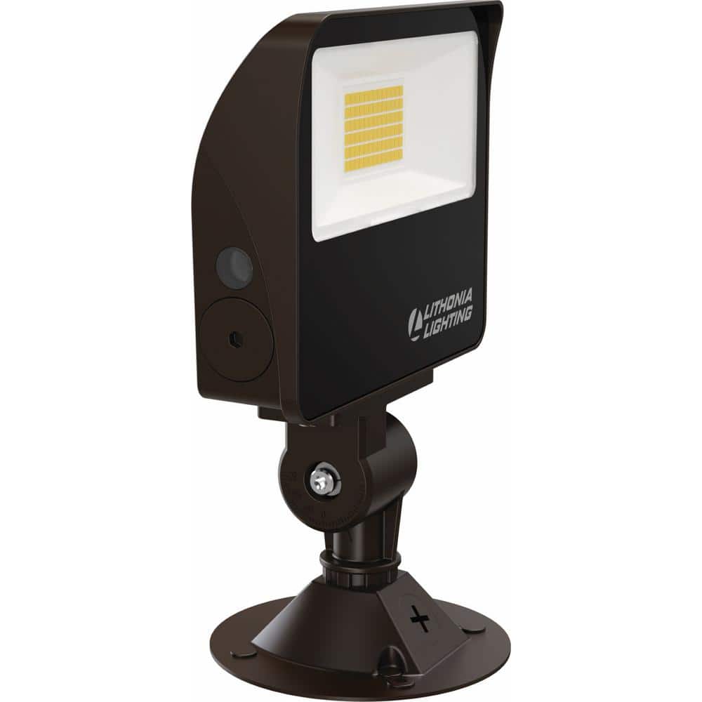 Contractor Select ESXF1 Bronze Outdoor Integrated LED Flood Light with Switchable CCT - Hercitys