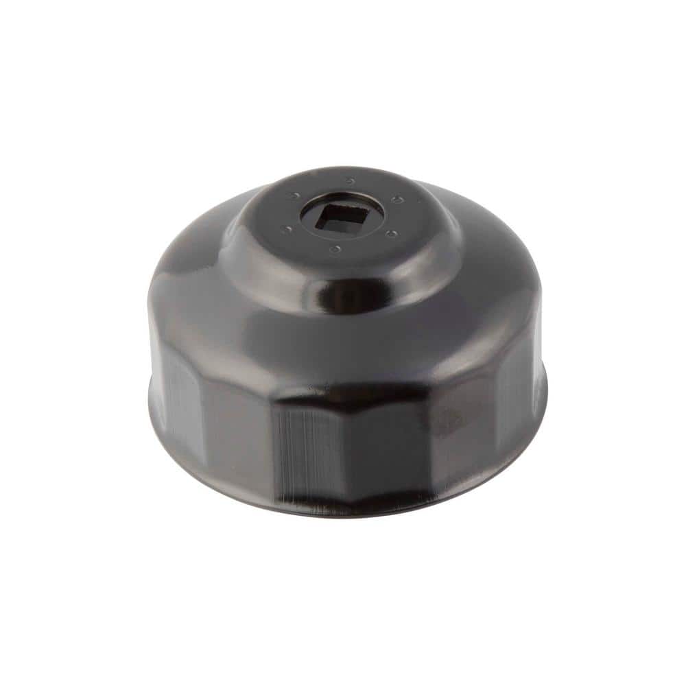 86 mm x 16 Flute Oil Filter Cap Wrench in Black - Hercitys