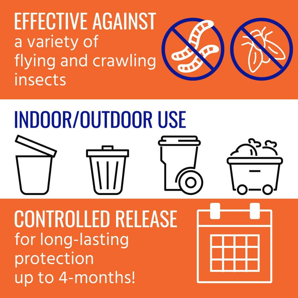 Garbage Guard Outdoor Trash Can Insect Killer - Hercitys