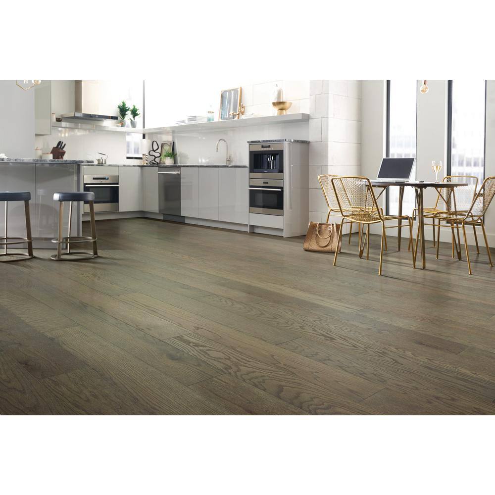 Serenity Trail Red Oak 1/2 In. T X 6.38 in. W Tongue and Groove Engineered Hardwood Flooring (25.4 sq.ft./case) - Hercitys