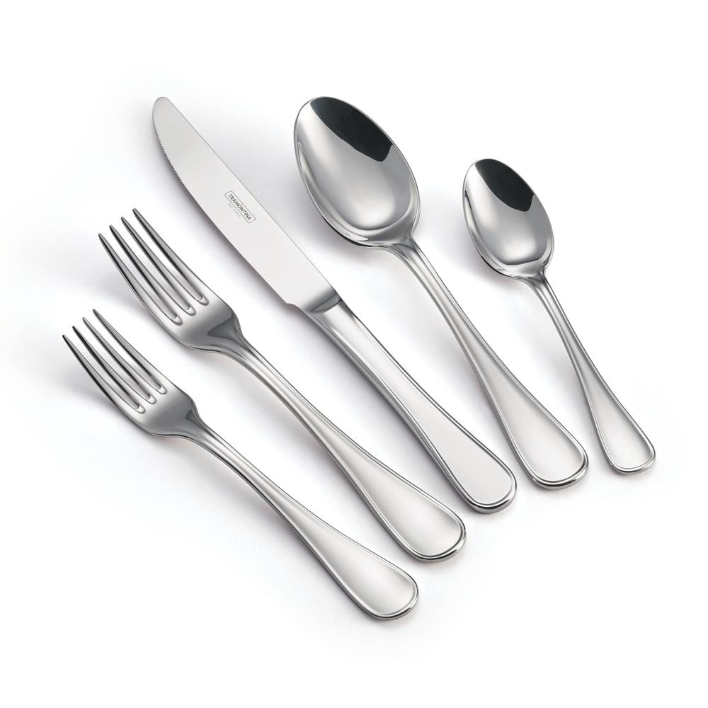 Firenze 20-Piece 18/10 Stainless Steel Flatware Set - Hercitys