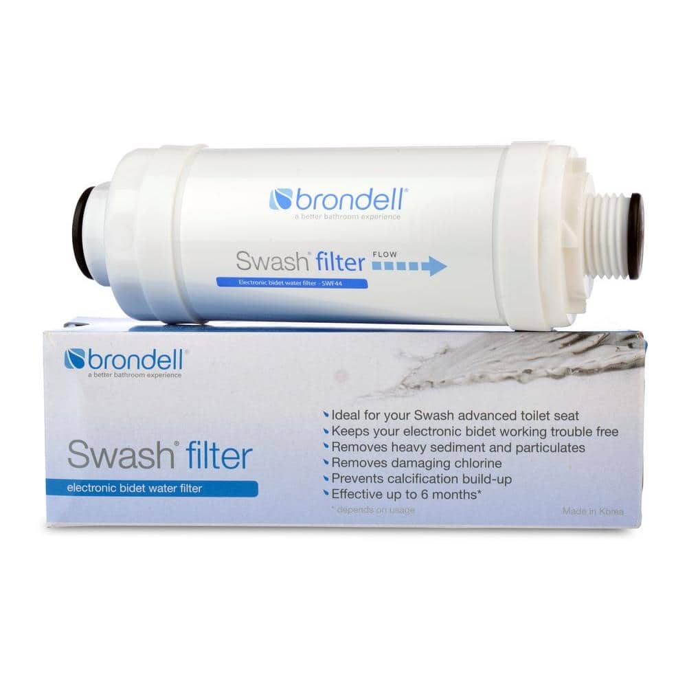 Swash Bidet Water Filter in White - Hercitys