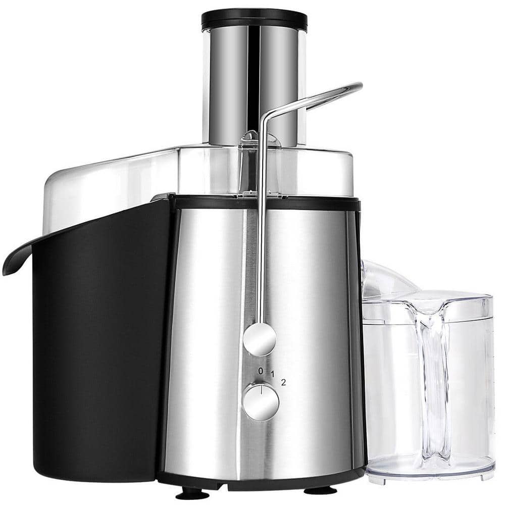 Stainless Steel 2-Speed Wide Mouth Electric Juice Extractor - Hercitys