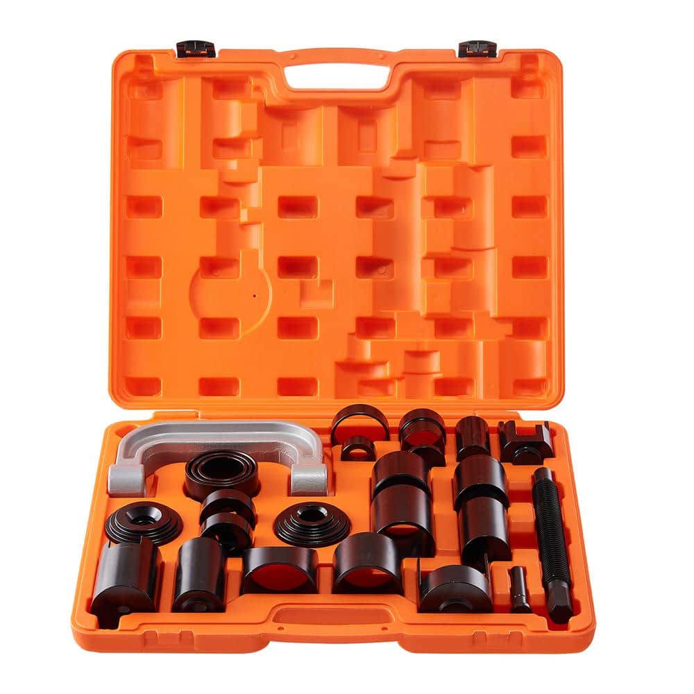 Ball Joint Press Kit, 25 pcs Tool Kit, C-press Ball joint, for Most 2WD and 4WD Cars, Heavy Duty Ball Joint Repair Kit - Hercitys