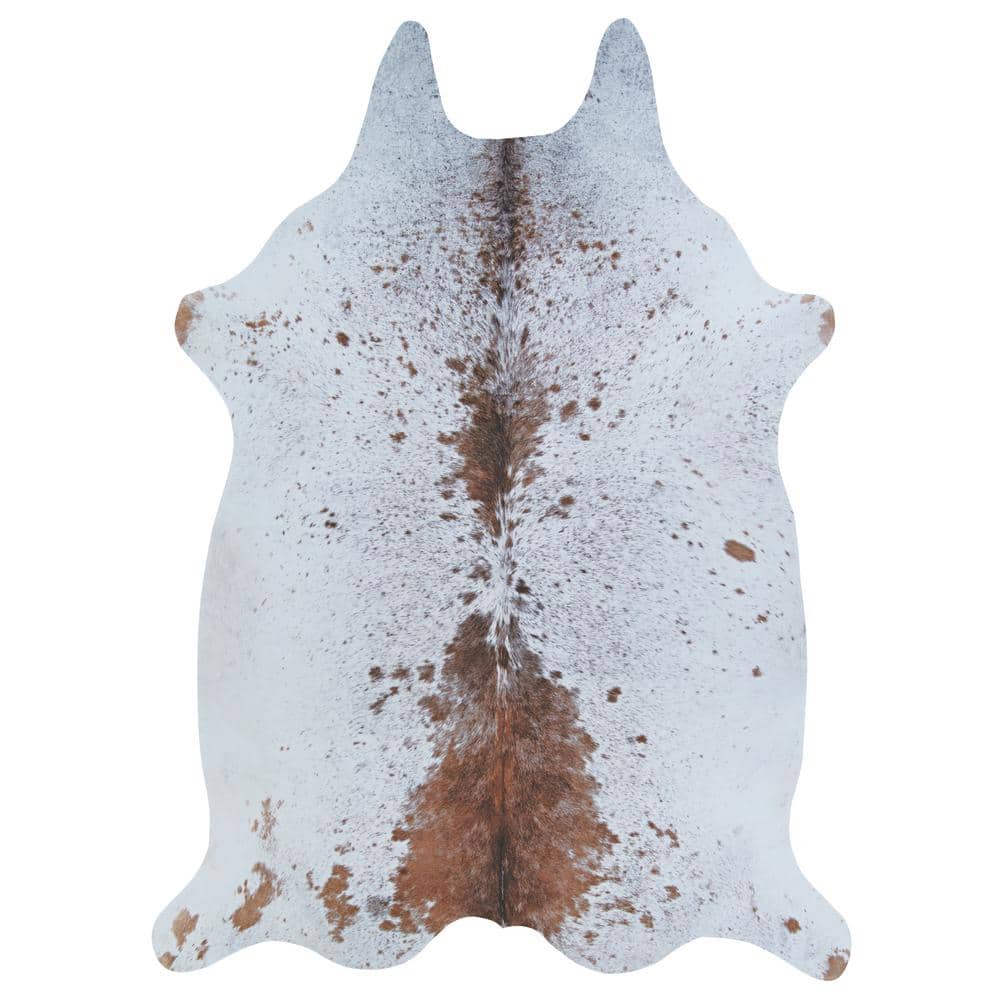 Prairie Hides Geilo Ivory-Buck 5 ft. x 7 ft. Area Rug - Hercitys