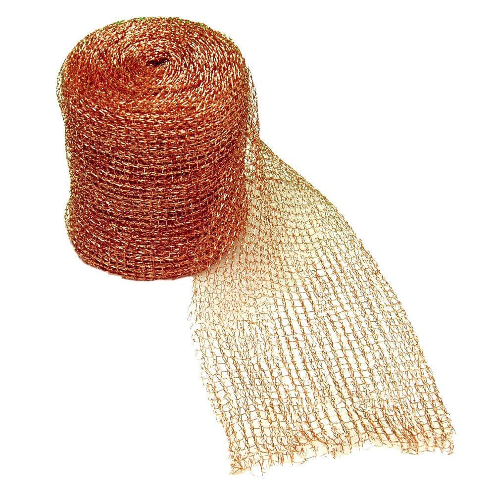 Copper Mesh 20 ft. Roll for Rodent and Bird Control - Hercitys