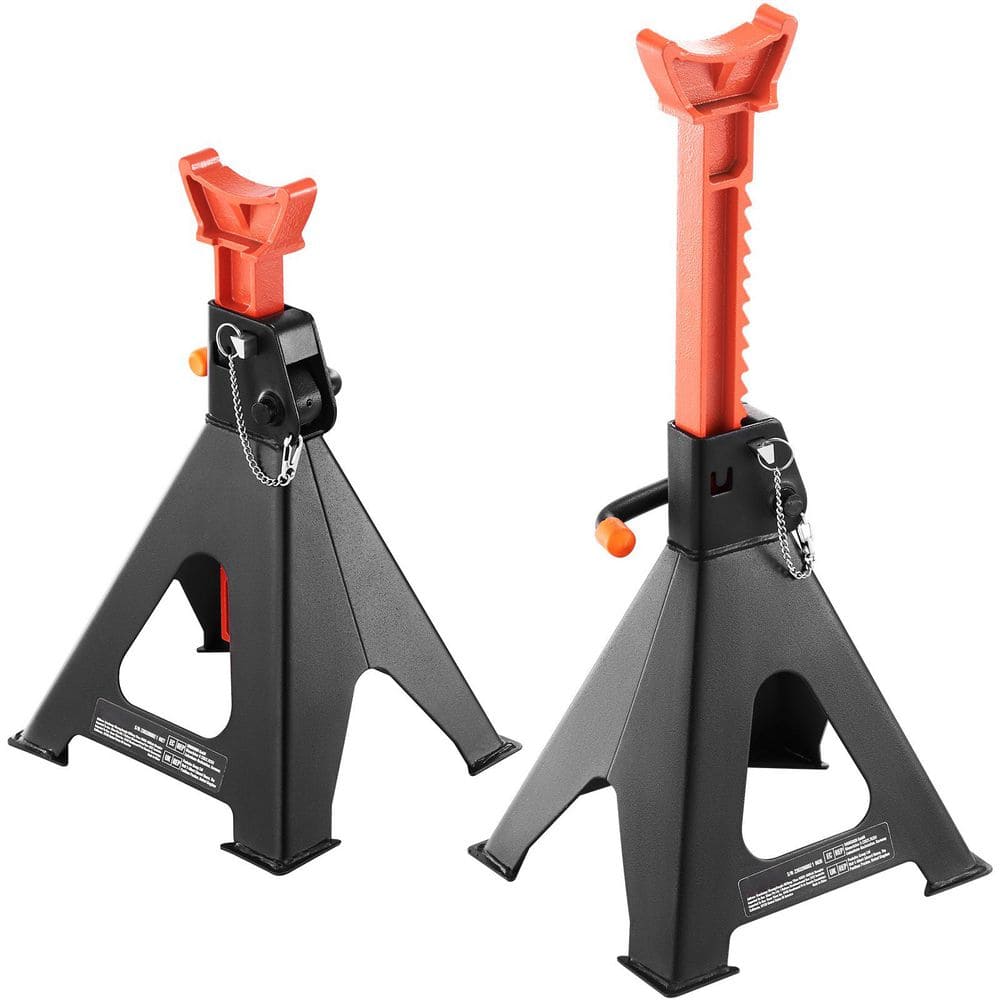Jack Stands, 6-Ton (13,000 lbs.) Capacity Car Jack Stands Double Locking, 14.2 -23 in. Adjustable Height for lifting SUV - Hercitys